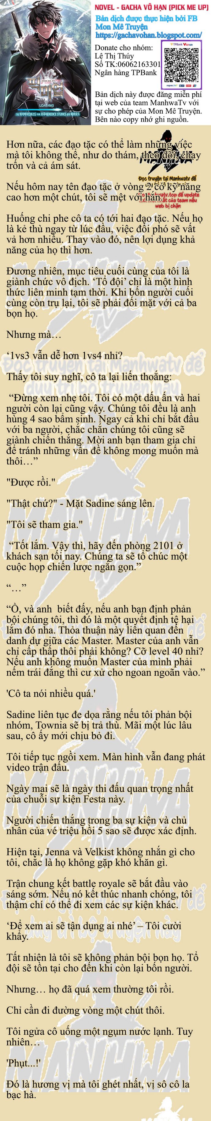 Đọc truyện [NOVEL] Gacha vô hạn - Chương 184